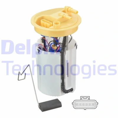 Bild av DELPHI FG2495 12B1 Unité d&#039;injection de carburant sans joint d&#039;étanchéite senseur pression Diesel VOLVO: S40 II