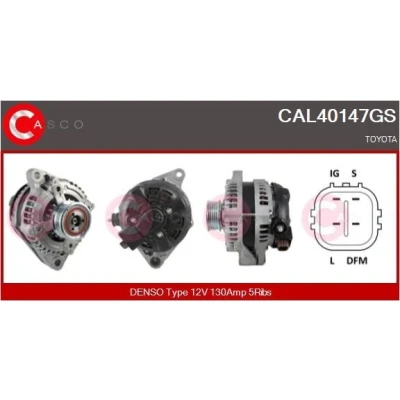 Bild av CASCO CAL20233AS Generator 12V 90A ISUZU: D Max 1 Pickup