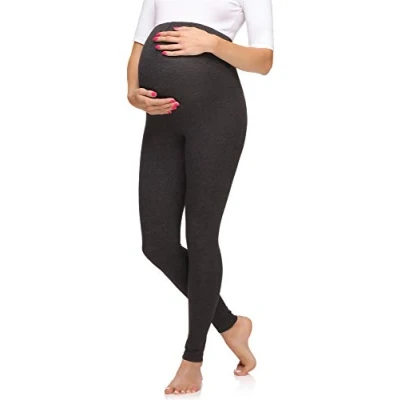 Bild av Merry Style Dam Mamma Leggings i Viskos MS10 297 (Mörk/Melange, XS)