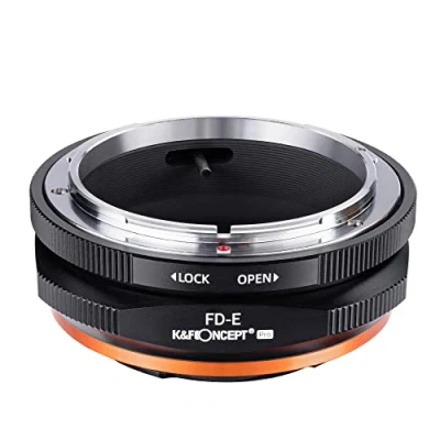 Bild av FD to NEX Adapter, K&amp;F Concept Lens Mount Adapter Compatible with Canon FL and Sony E Camera Body