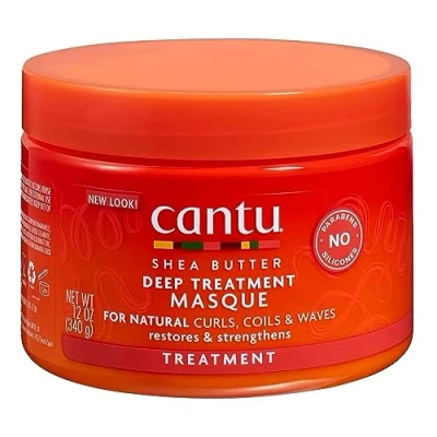 Bild av Cantu Deep Treatment Masque djup och intensiv närande mask för skadat hår 340 g förpackningen kan variera