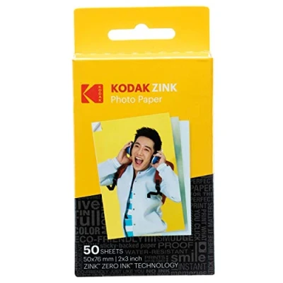 Bild av Kodak Zink fotopapper, 50 x 76 mm, snabbfilm, pack