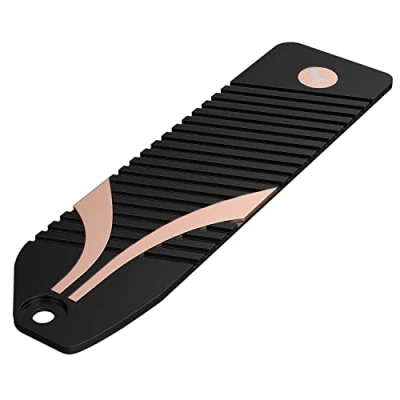 Bild av Sabren M.2 NVMe PS5 kylflänsskydd, aluminium SSD kylare, m2 kylfläns termisk silikondyna speciellt designad för PlayStation 5 spelkonsol (SB PSHS)