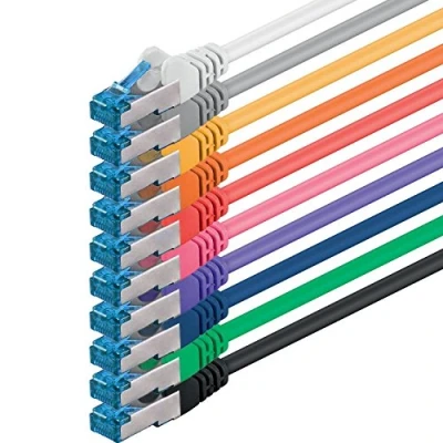 Bild av 1aTTack 5 m Cat6 Cat6a Lan RJ45 8P8C 10 Gbps färger ethernet kabel st