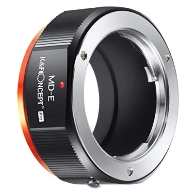 Bild av MD to NEX Adapter, K&amp;F Concept Lens Mount Adapter Comptible with Minolta MC and Compatible Sony E Camera Body