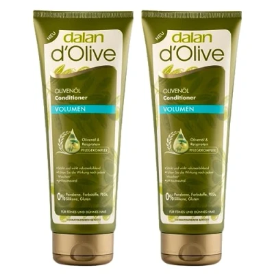 Bild av 2 x Dalan d&#039;Olive hårbalsam volym 200 ml