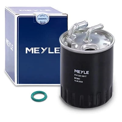 Bild av MEYLE 014 323 0017 Filtre à Carburant de conduite, sans raccord pour capteur d&#039;eau ORIGINAL Quality MERCEDES BENZ: Classe C Berline, Vito Mixto