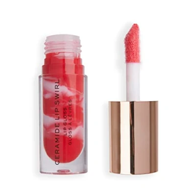 Bild av Makeup Revolution LIP Swirl Ceramide Gloss Läppglans, Storlek: 4.5 ml, Red