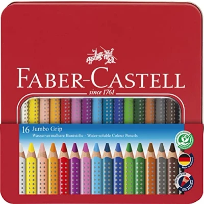Bild av Faber Castell F110916 Färgpenna, 16 stycken, Flerfärgad