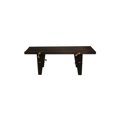 Bild av Hillerstorp, EcoBench 120 cm Furu Svart Oljad
