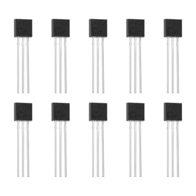 Bild av Be In Your Mind 10 st 2N5457 N kanal transistor 5457 JFET 3 terminaler transistorer för gör det själv projekt byte analog växling