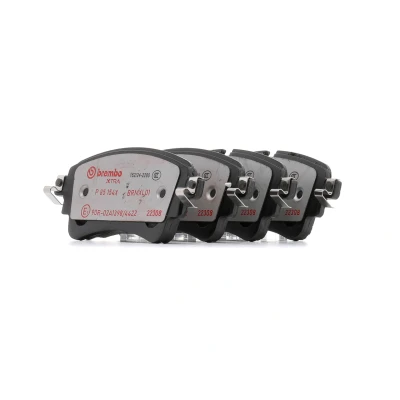 Bild av BREMBO P 85 154X Jeu de plaquettes frein préparé pour indicateur d&#039;usure avec vis d&#039;étrier sans accessoires AUDI: A4 B9 Berline