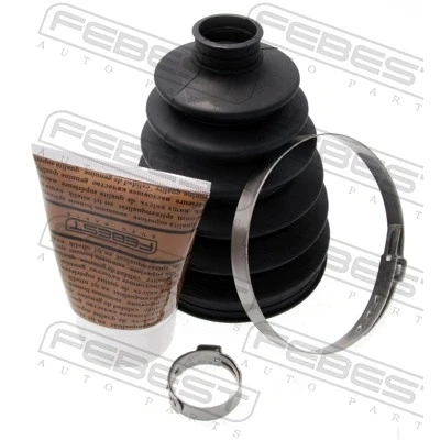 Bild av FEBEST 0317P 057 Joint soufflet, arbre de commande côté roue 120 PVC HONDA: CIVIC 7 Hatchback, CR V 1, Prelude