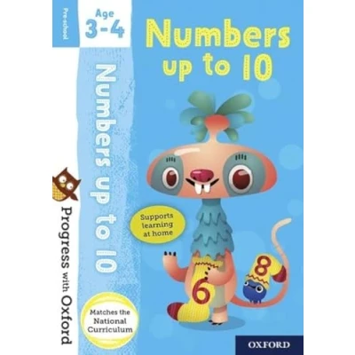 Bild av Progress with Oxford: Numbers Age 3 4 Prepare for School Essential Maths Skills