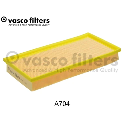 Bild av DAVID VASCO A704 Filtre à air 46 169 344 rectangulaire Cartouche filtrante VOLVO: V40 Break, S40 I, MITSUBISHI: Space Star, Carisma 5 portes
