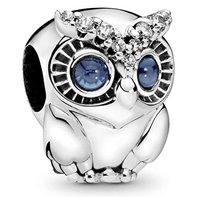 Bild av PANDORA Charm &quot;Funkelnde Eule&quot; 798397NBCB