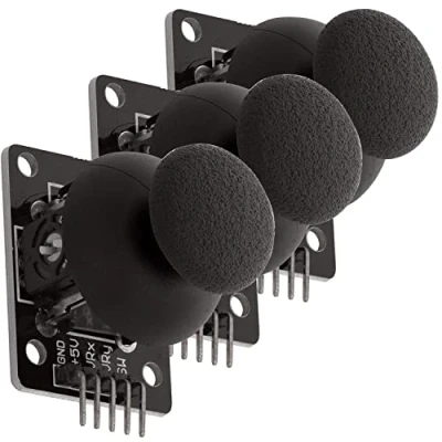Bild av AZDelivery 5 x Joystick modul KY 023 kompatibel med Arduino och Raspberry Pi inklusive E Book!
