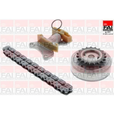 Bild av FAI AutoParts TCK124VVT Jeu de distribution à chaînes sans joints, avec roues dentées Simplex, Chaîne vélo AUDI: A3 3/5 portes, A6 C6 Avant