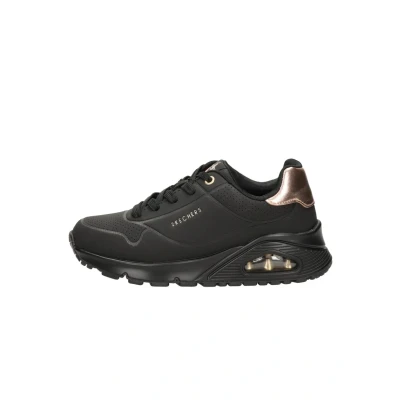 Bild av Skechers Uno Gen1 Zip And Stride 310554L BKRG, för Tjej, Sneakers, svart