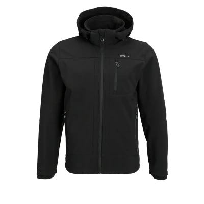 Bild av CMP MAN Jacket ZIP HOOD Softshelljacka, Storlek: 48, Nero