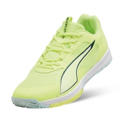 Bild av Puma Accelerate PRO 4 Handbollssko, Storlek: 43, Fizzy light/green terrain/light moss/white Textil/syntet