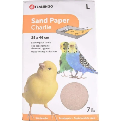 Bild av Sandpapper Fågelbur 7 pack 28x46 cm