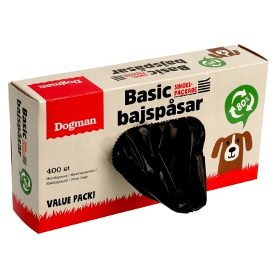 Bild av Dogman Bajspåsar Basic (400 pack)