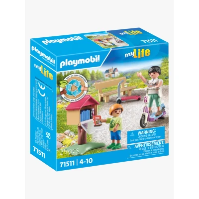 Bild av Playmobil 71511 My Life Byggsats Bokbyte för Bokslukare