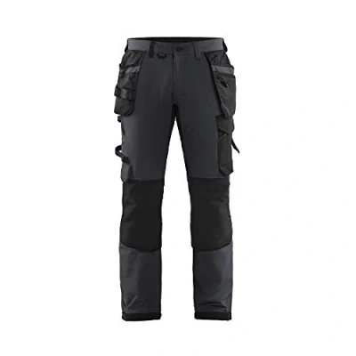 Bild av HANTVERKSBYXA 1522 1645 4 VÄGS STRETCH SVART/MÖRKGRÅ D92 Beijerbygg Byggmaterial