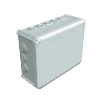 Bild av OBO Bettermann T250 Avgreningsbox (L x B H) 240 190 95 mm Grå vit (RAL 7035) IP66 1 st
