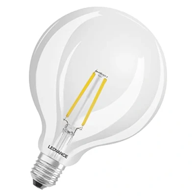 Bild av LEDVANCE Lampada LED intelligente con tecnologia WiFi, attacco E27, dimmerabile, bianco caldo (2700 K), sostituzione per 60W, SMART+ WiFi Globe Edison confezione da 1