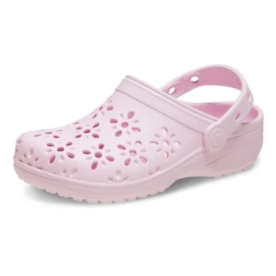 Bild av Crocs Classic Unisex Badsandaler för barn, Storlek: 25/26, Pink milk Konstmaterial