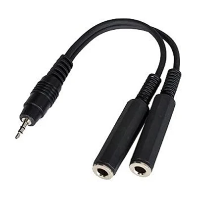 Bild av Stagg YC 0,1/1J2PFSH mini stereo med 2 x stereouttag (0,1 m)
