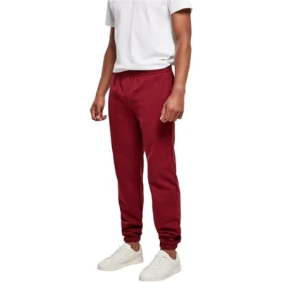 Bild av Build Your Brand herr joggingbyxor, basic sweatpants, sportbyxor för män finns i många färger, storlekar XS 7XL, Burgund, XXL