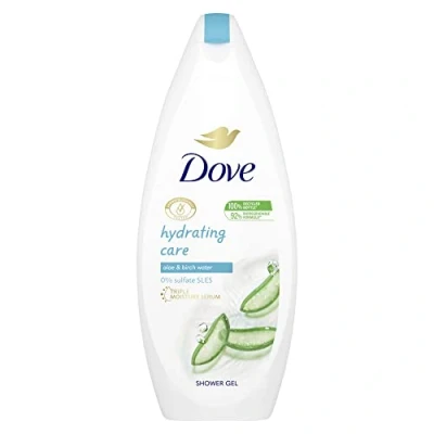 Bild av Dove duschgel Hydra Care duschbad med 3 vägs fuktkomplex och aloe vera &amp; björkvatten 250 ml 1 st