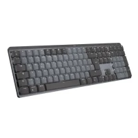 Bild av Logitech MX Mechanical trådlöst bakgrundsbelyst tangentbord, taktila tysta brytare,, Layout US International QWERTY Grå