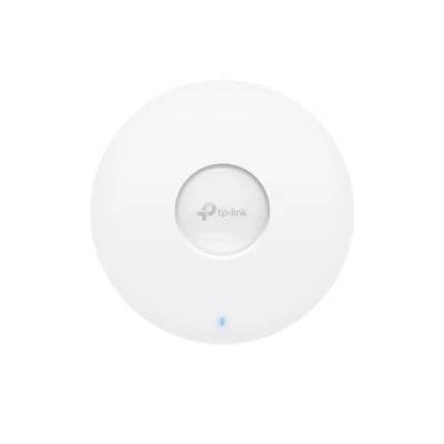 Bild av TP Link EAP650 AX3000 Gigabit WiFi med dubbla band, 6 WLAN åtkomstpunkt (Omada SDN, central hantering, 1 port, sömlös roaming, PoE/DC driven) vit