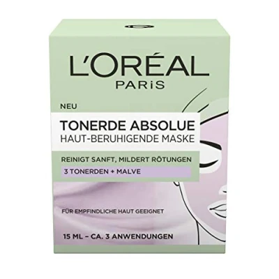 Bild av L&#039;Oréal Paris Tonerde absolut hudlugnande mask (1 x 15 ml)