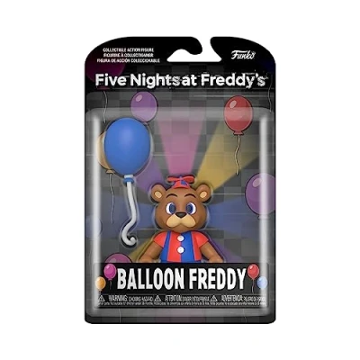 Bild av Funko Action Figure: Five Nights at Freddy&#039;s (FNAF) SB Balloon Freddy Fazbear samlarobjekt presentidé officiella varor för pojkar, flickor, barn och vuxna