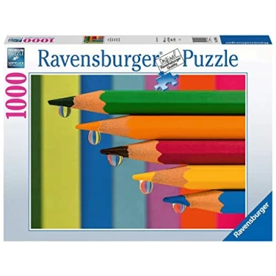 Bild av Ravensburger pussel färgpennor 1000 bitar