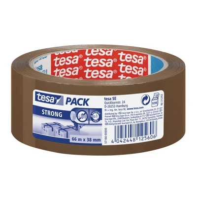 Bild av tesa pack Strong Packaging Tape 66m x 38mm Brown