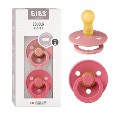 Bild av BIBS Colour Latex Size 2 Dusty Pink/Coral pack