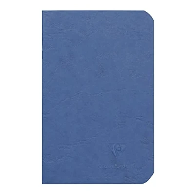 Bild av Calligraphe 734104C häfte AgeBag (9 x 14 cm, fickformat, perfekt för resor, blank, 48 ark) 1 st blå