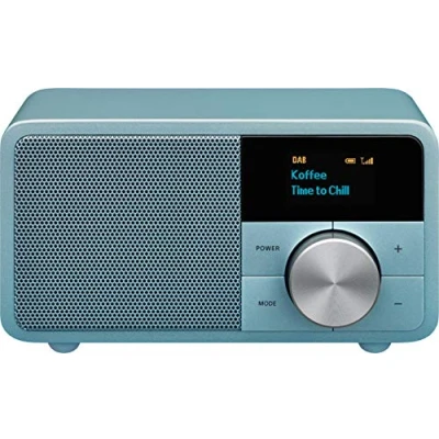 Bild av Bordradio Sangean Genuine Mini DDR 7 DAB+, FM Turkis