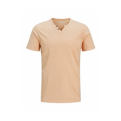Bild av Jack &amp; Jones Jjesplit NECK SS NOOS Tshirt bas, Storlek: XS, Peach parfait