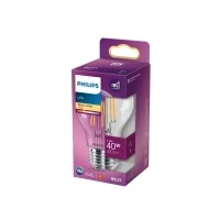 Bild av Philips E27 A60 LED lampa filament 4 W 2 700 K