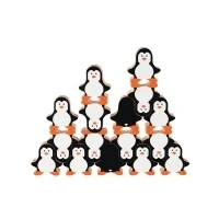Bild av Goki Wooden Stacking Game Penguin