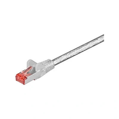Bild av Goobay 93567 CAT 6 patchkabel, S/FTP (PiMF), transparent kopparmaterial