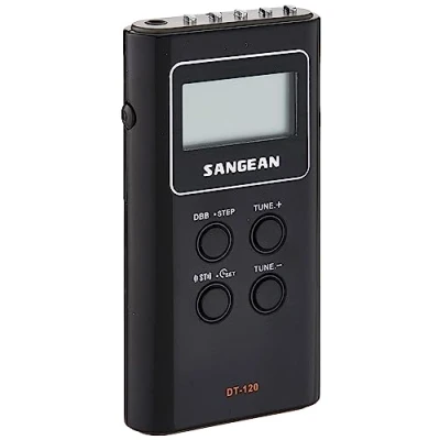 Bild av Sangean DT 120, Bärbar LCD radio, Svart