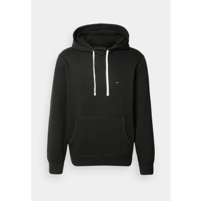 Bild av Tommy Hilfiger herr ESSENTIAL FLEECE HOODY MW0MW37230, pullover huvtröja, svart, L, svart (svart), L